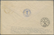 Br Deutsche Post In China - Vorläufer: 1890, 10 Pfg. Dunkelrosarot Im Sennkrechten Viererstreifen Mit Z - Deutsche Post In China
