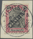 Brfst Deutsche Post In China: 1900/1901, Handstempelaufdruck Auf 40 Pfg., Amtlich Nicht Verausgabter Wert, - Cina (uffici)