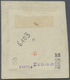 Brfst Deutsche Post In China: 1900/1901, Handstempelaufdruck Auf 40 Pfg., Amtlich Nicht Verausgabter Wert, - Cina (uffici)