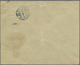 Br Deutsche Post In China: 1905, Vordruckbrief "Max Nössler&Co Deutsche Buchhandlung Shanghai" Mit 10 C - Cina (uffici)