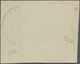 Brfst Deutsche Post In Marokko: 1911, 6 P 25 C Auf 5 M Deutsches Reich, Tadellose Marke Vom Bogenunterrand - Deutsche Post In Marokko
