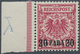 ** Deutsche Post In Der Türkei: 1899, 20 PA. Auf 10 Pfg. Krone/Adler Dunkelrosa(rot) Gelblichorange Qua - Turquie (bureaux)