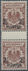 ** Deutsche Post In Der Türkei: 1889/1900, 2 1/2 Pia. Auf 50 Pfg. Krone/Adler Lebhaftrötlichbraun, Post - Turquie (bureaux)