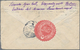 Br Deutsche Post In Der Türkei - Stempel: 1915/1917, Zwei Belege (1x über Türk. Landespost Mit Blauem N - Turquie (bureaux)