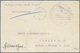 Br Deutsche Post In Der Türkei - Stempel: 1915/1917, Zwei Belege (1x über Türk. Landespost Mit Blauem N - Deutsche Post In Der Türkei