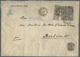 Br Deutsch-Neuguinea - Vorläufer: 1889 (15.4.), 2x 50 Pfg. Dunkel-oliv Und 5x 20 Pfg. Dunkelultramarin - Nouvelle-Guinée