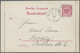 GA Deutsch-Neuguinea - Ganzsachen: 27.1.1901, 10 Pf. DR-GS-Kartenbrief Ab "MATUPI" N. Leipzig, Ak-o Rs. - Nuova Guinea Tedesca