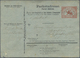 GA Deutsch-Neuguinea - Besonderheiten: 1889, 2 Mark "Paketadresse" Der Neu Guinea Compagnie (Beleg Mit - Nuova Guinea Tedesca