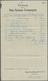 Deutsch-Neuguinea - Besonderheiten: 1909: Neuguinea Compagnie,  2-seitiger Vordruck-Rechnungsbogen - Deutsch-Neuguinea