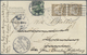 Br Deutsch-Ostafrika: 2 1/2 H. Braun Paar 1907 Auf AK Von BAGAMOYO N. Hamburg, Dort Nachsendefrankatur - Afrique Orientale