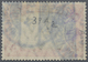 O Deutsch-Ostafrika: 1908, 3 R. Kaiseryacht, Dunkelkarminrot/grünschwarz Friedensdruck, Gest., Bis Auf - Africa Orientale Tedesca