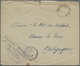 Br Deutsch-Ostafrika - Stempel: 1915. Stampless Military Mail Envelope (tear) Endorsed 'E.M.P. Des Trou - Afrique Orientale