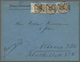 Br Deutsch-Ostafrika - Besonderheiten: 1901 (27.1.), 3 X 2 Pesa Der 2. Aufdruckausgabe (senkrechtes Paa - Deutsch-Ostafrika