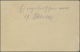 GA Deutsch-Ostafrika - Besonderheiten: 1915, Violetter L1 "Zensur Passiert" Klar Auf 4 H. Ganzsachenkar - Deutsch-Ostafrika