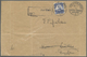 Br Deutsch-Südwestafrika: 1914. Brief (Bugspur/Mängel) Mit 20 Pf Schiffstype Ab "Rehoboth 18.7.14" Nach - Sud-Ouest Africain Allemand