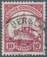 O Deutsch-Südwestafrika - Stempel: "BERGLAND 28. .. (1914)", Einer Der SELTENSTEN Kolonien-Stempel Als - Africa Tedesca Del Sud-Ovest