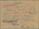 Br Deutsch-Südwestafrika - Stempel: 1915, Feldpostbrief (Bedarfsspuren/verkürzt) An Küstner Aus Swakopm - Deutsch-Südwestafrika