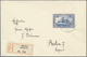 Br Deutsche Kolonien - Kamerun: 1907, 2 M. Kaiseryacht Luxus-Stück Auf Einschreibebrief Ab Ebolwoa Nach - Cameroun