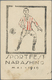 Br Deutsche Kolonien - Kiautschou - Kriegsgefangenenpost: Narashino: 1919, Ausstellungskarte "Sportfest - Kiautchou