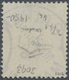 O Deutsche Kolonien - Marianen: 1899, 25. Pfg. Orange, Diagonaler Aufdruck, Farbfrisches Exemplar In E - Marianen
