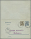 GA Deutsche Kolonien - Marshall-Inseln - Mitläufer: 1908, Antwortpostkarte 2+3 Pfg. Germania Von JALUIT - Isole Marshall