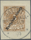 Brfst Deutsche Kolonien - Marshall-Inseln: 1899, Jaluit-Ausgabe 3 Pfg. - Lebhaftbraunocker, Gebraucht Mit - Marshall