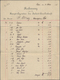 Deutsche Kolonien - Marshall-Inseln - Besonderheiten: 1911 Jaluit, 6-seitiger Rechnungsbogen  Der Ha - Marshall