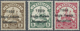 * Deutsche Kolonien - Togo - Britische Besetzung: 1914, Kaiseryacht Mit Aufdrucktype I (Zeilenabstand - Togo