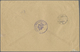 Br Feldpost 1. Weltkrieg: 1918, Eingeschriebene "Heeressache" Mit Aufgabestempel "DEUTSCHE FELDPOST 372 - Altri & Non Classificati