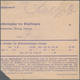 GA Deutsche Abstimmungsgebiete: Allenstein - Ganzsachen: 1920, Postanweisung 20 Pfg. Germania Blau Mit - Sonstige & Ohne Zuordnung
