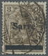 O Deutsche Abstimmungsgebiete: Saargebiet: 1920, Germania 3 Pf. Dunkelockerbraun Mit Aufdruck 'Sarre', - Autres & Non Classés