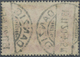 O Danzig: 1920, 1 Mark "Großer Innendienst", Entwertet Mit Zwei Zeitgerechten Stempelteilabschlägen "D - Sonstige & Ohne Zuordnung