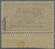 ** Memel: 1922, 3 M. Auf 60 C. Flugpost Mit Aufdruckfehler "langer Balken Kürzer" (25 Mm), Unterrandstü - Memel (Klaipeda) 1923