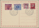 GA Sudetenland - Karlsbad: 1938, Freimarke 1 Kr Zusammen Mit Portomarken 60 H Und 1 Kr. Auf Unbeschrift - Sudetenland
