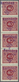 ** Sudetenland - Karlsbad: 1938, 40 H. Portomarke Im Senkrechten 5er-Streifen, Postfrisch, Mittlere Mar - Région Des Sudètes