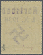 O Sudetenland - Karlsbad: 1938, Masaryk Trauermarke 2 Kr. Mit Dunkelbläulichviolettem Handstempelaufdr - Sudetenland