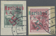 Brfst Sudetenland - Maffersdorf: 1938, 50 H. Und 1 Kc. Masaryk Mit Kind Auf Zwei Kabinett-Briefstücken, Si - Sudetenland