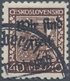 O Sudetenland - Reichenberg: 1938, Wappenausgabe 40 H Rötlichbraun Mit Handstempel-Aufdruck "Wir Sind - Sudetenland