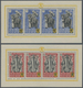 ** Dt. Besetzung II WK - Belgien: 1941, Flämische Legion Mit 4 Vignetten In Kleinbogen Postfrisch, Mi 5 - Besetzungen 1938-45