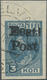 O Dt. Besetzung II WK - Estland - Elwa: 1941, 3 K. Ungezähnt Mit Aufdruck "Eesti Posti", Oberrandstück - Besetzungen 1938-45