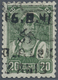 O Dt. Besetzung II WK - Ukraine - Alexanderstadt: 1942, 3 Rbl. Auf 20 K. Grün Mit Aufdrucktype III, Ge - Occupazione 1938 – 45