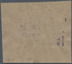 Brfst Dt. Besetzung II WK - Ukraine - Alexanderstadt: 1942, 3 Rbl Auf 1 Rbl Dunkelblau Auf Briefstück Mit - Occupazione 1938 – 45