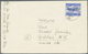 Br Feldpostmarken: 1944, Luftfeldpostbrief Mit Einer „INSELPOST-Zulassungsmarke" Mit Waagerechtem Lokal - Sonstige & Ohne Zuordnung