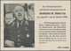 Br Kriegs- Und Propagandafälschungen: 1944, Propagandakarte "Dr. Robert Ley" Mit Geändertem Anschriften - Autres & Non Classés