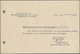 Feldpost 2. Weltkrieg: 1941, (18.8.), Mitteilung (Familiennachricht) Vom Kommando Der Marinestation - Autres & Non Classés