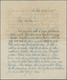 Delcampe - Br Feldpost 2. Weltkrieg: 1945, (24.2.), FP-Brief (inter. Text: Mehrtägiger Sondereinsatz Auf See.., An - Sonstige & Ohne Zuordnung
