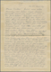 Br Feldpost 2. Weltkrieg: 1945 (6.3.), Ausgeflogener FP-Brief Aus Der "Festung Breslau" Mit Abs. Und Br - Altri & Non Classificati