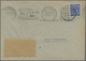 Br Zensurpost: 1946, "U.S. CIVIL CENSORSHIP BERLIN - PASSED", Schwarzer Maschinenstempel Vorderseitig A - Sonstige & Ohne Zuordnung