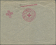 Br Kriegsgefangenen-Lagerpost: 1918, Brief Nach Ninoshima (Japan), Vordruck-Umschlag Der Badischen Gefa - Sonstige & Ohne Zuordnung