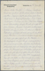 Br KZ-Post: 1936, (18.1.), 12 Pfg. Hindenburg Mit Stempel Frankenberg (Sachs.) Auf Vordruck-Faltbrief ( - Briefe U. Dokumente